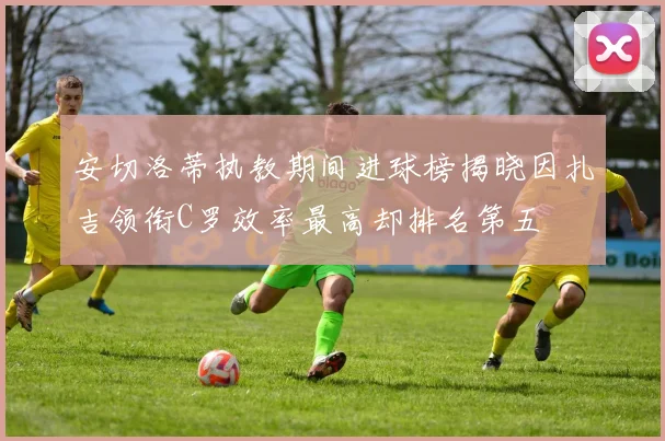 安切洛蒂执教期间进球榜揭晓因扎吉领衔C罗效率最高却排名第五